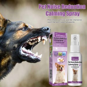 Pet Noise Cancelling Spray Prevents Stress, Calms Pets, And Reduces Pet Noise Spray
